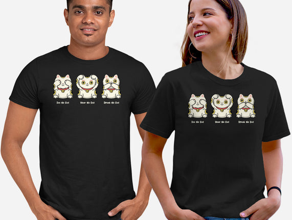 Three Wise Maneki-Neko