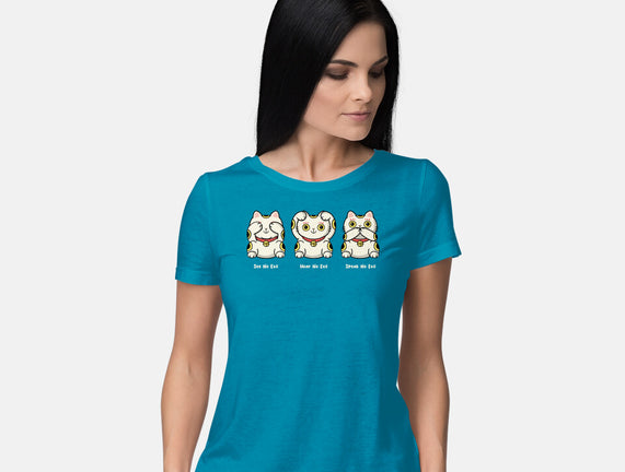 Three Wise Maneki-Neko