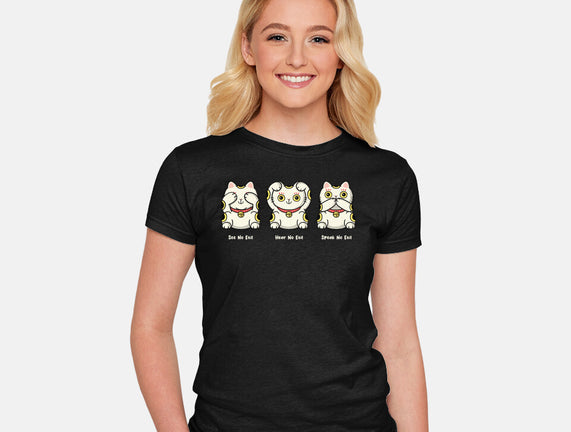 Three Wise Maneki-Neko
