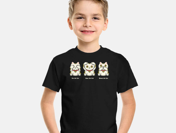 Three Wise Maneki-Neko