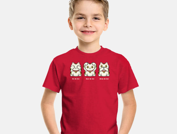Three Wise Maneki-Neko