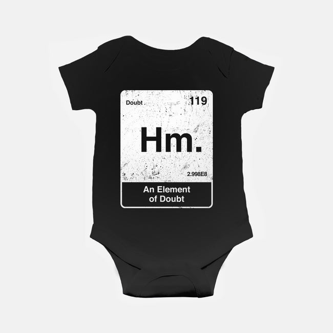 Hm An Element Of Doubt-Baby-Basic-Onesie-rocketman_art