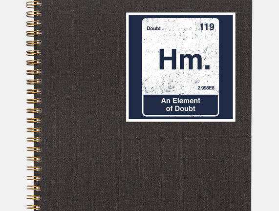 Hm An Element Of Doubt