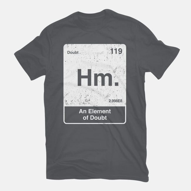 Hm An Element Of Doubt-Mens-Basic-Tee-rocketman_art