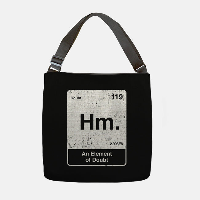 Hm An Element Of Doubt-None-Adjustable Tote-Bag-rocketman_art