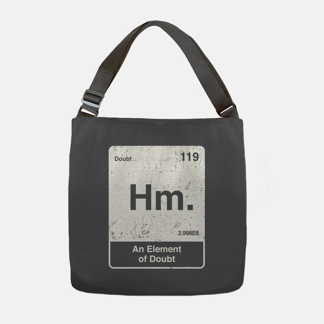Hm An Element Of Doubt-None-Adjustable Tote-Bag-rocketman_art