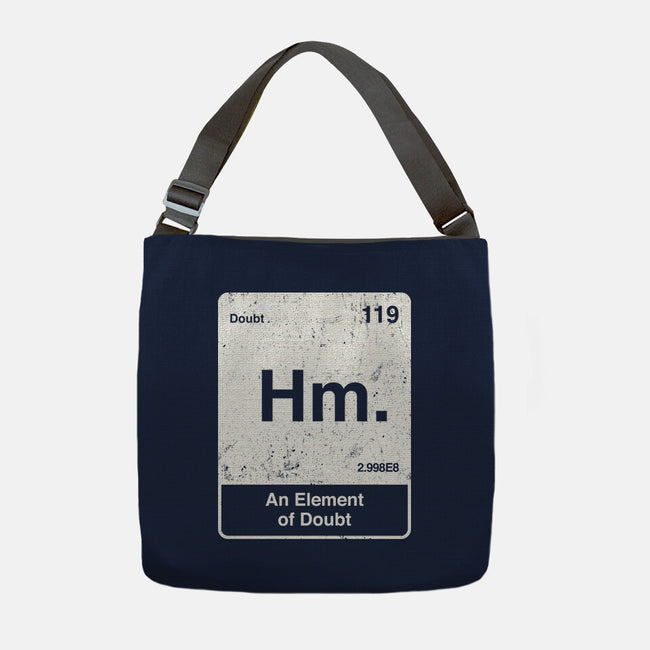 Hm An Element Of Doubt-None-Adjustable Tote-Bag-rocketman_art