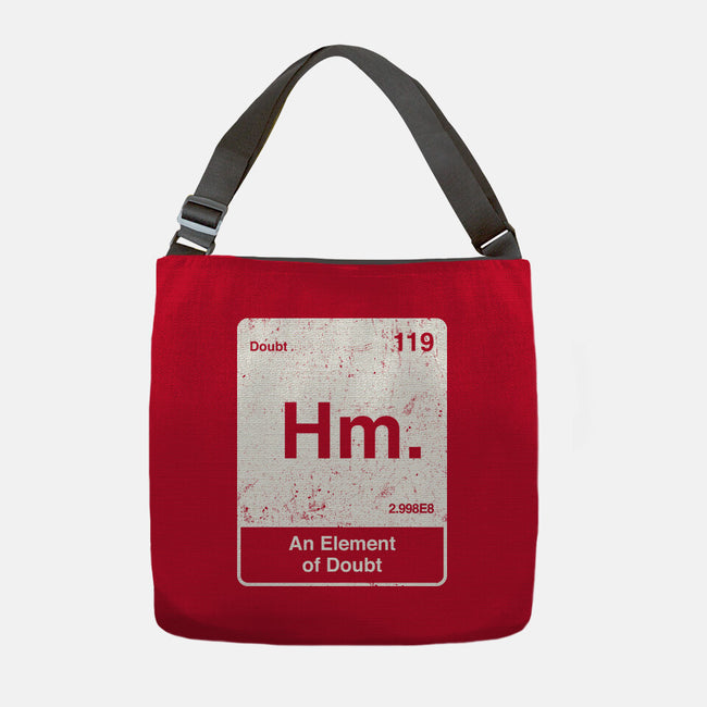Hm An Element Of Doubt-None-Adjustable Tote-Bag-rocketman_art