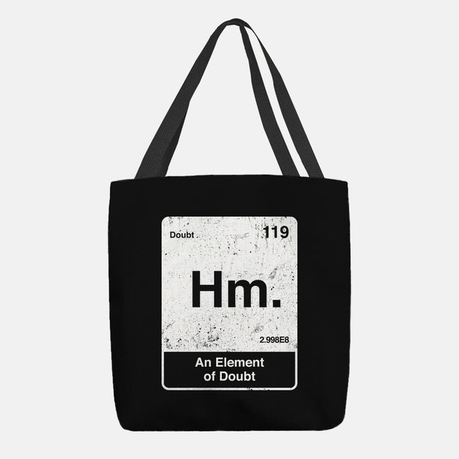 Hm An Element Of Doubt-None-Basic Tote-Bag-rocketman_art