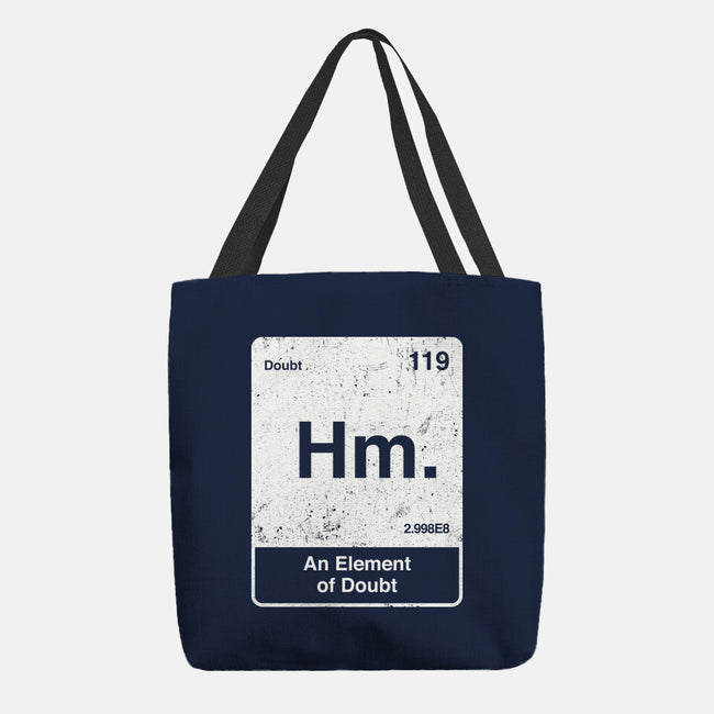 Hm An Element Of Doubt-None-Basic Tote-Bag-rocketman_art