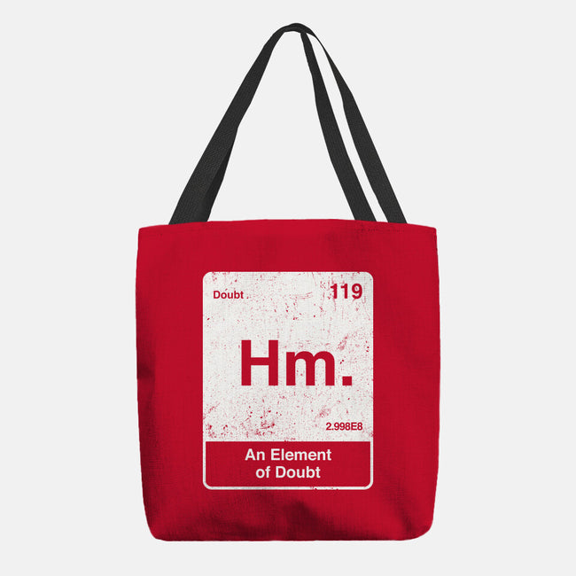 Hm An Element Of Doubt-None-Basic Tote-Bag-rocketman_art