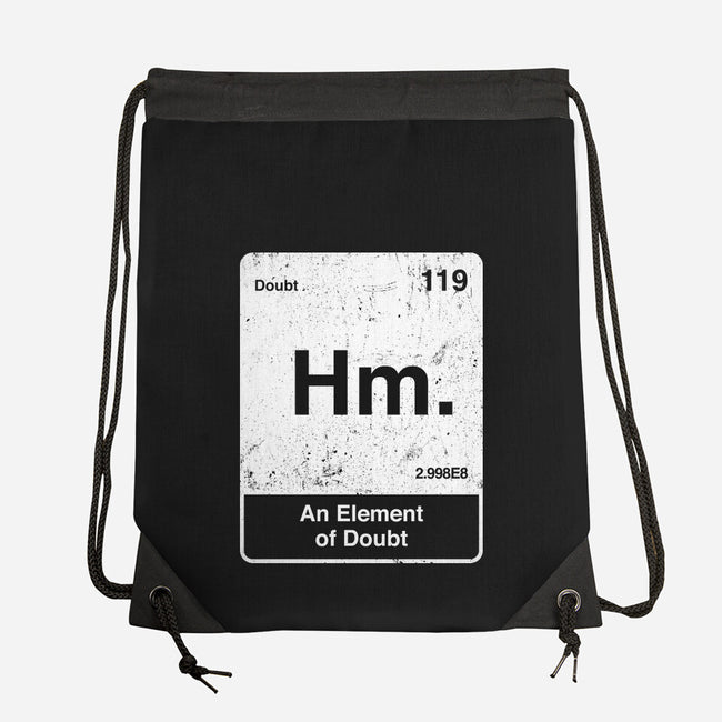 Hm An Element Of Doubt-None-Drawstring-Bag-rocketman_art