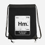 Hm An Element Of Doubt-None-Drawstring-Bag-rocketman_art