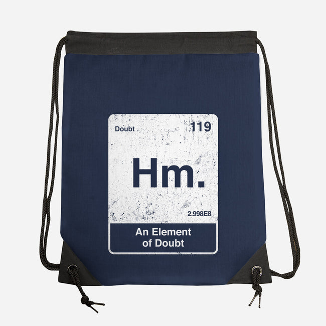 Hm An Element Of Doubt-None-Drawstring-Bag-rocketman_art