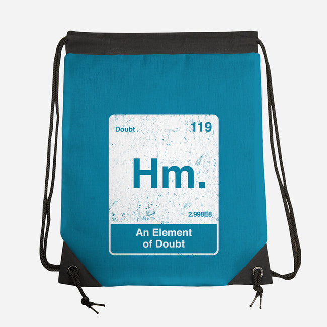 Hm An Element Of Doubt-None-Drawstring-Bag-rocketman_art