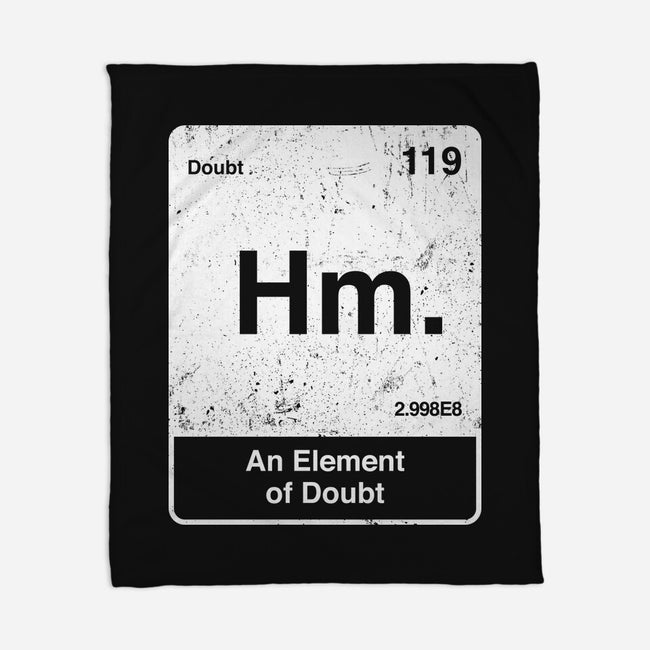 Hm An Element Of Doubt-None-Fleece-Blanket-rocketman_art