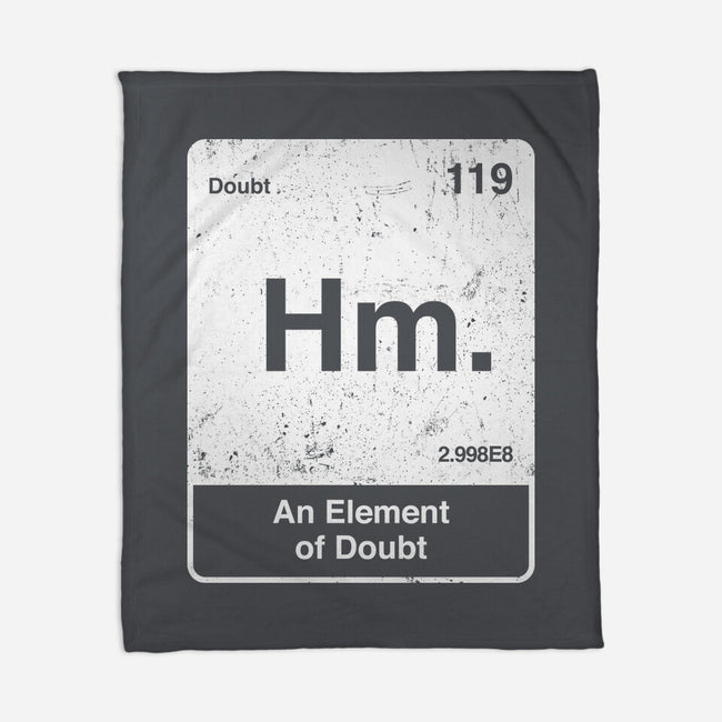 Hm An Element Of Doubt-None-Fleece-Blanket-rocketman_art