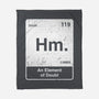 Hm An Element Of Doubt-None-Fleece-Blanket-rocketman_art
