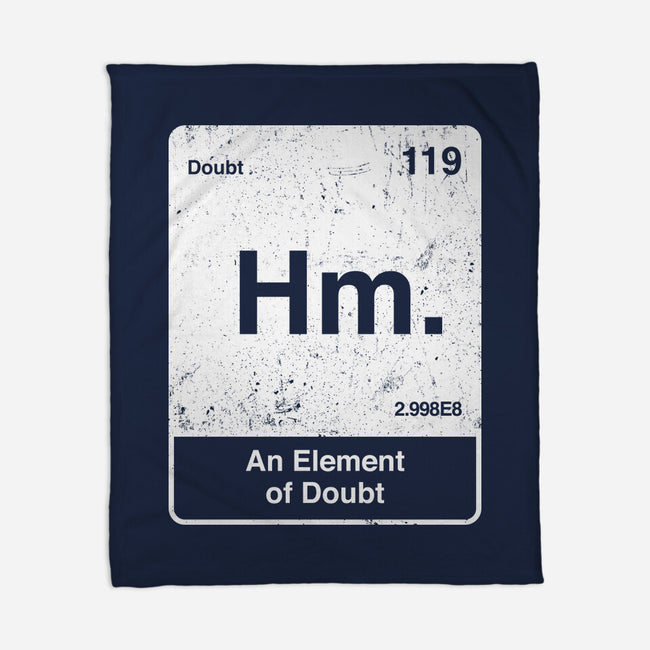 Hm An Element Of Doubt-None-Fleece-Blanket-rocketman_art