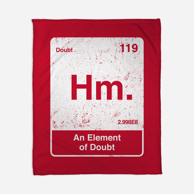 Hm An Element Of Doubt-None-Fleece-Blanket-rocketman_art