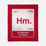 Hm An Element Of Doubt-None-Fleece-Blanket-rocketman_art