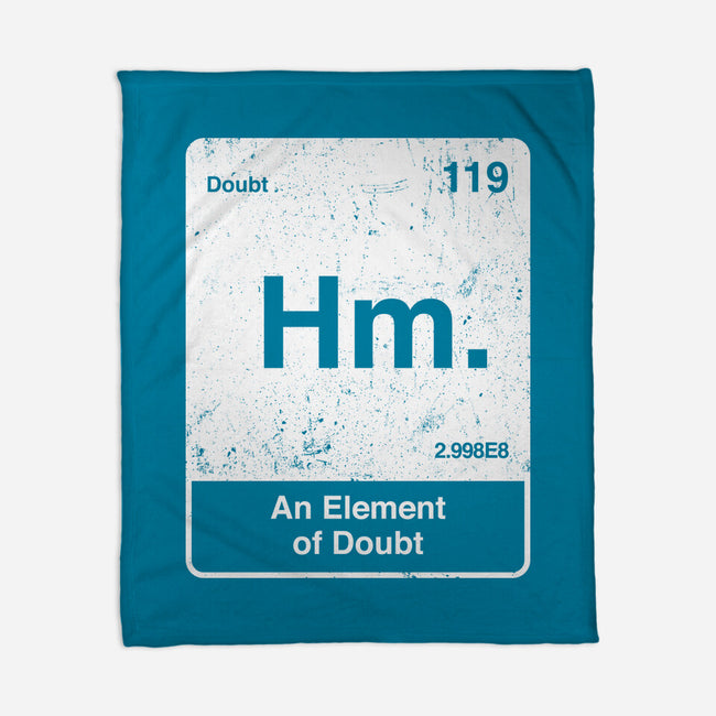 Hm An Element Of Doubt-None-Fleece-Blanket-rocketman_art