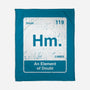Hm An Element Of Doubt-None-Fleece-Blanket-rocketman_art