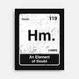 Hm An Element Of Doubt-None-Stretched-Canvas-rocketman_art