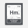 Hm An Element Of Doubt-None-Stretched-Canvas-rocketman_art
