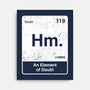 Hm An Element Of Doubt-None-Stretched-Canvas-rocketman_art