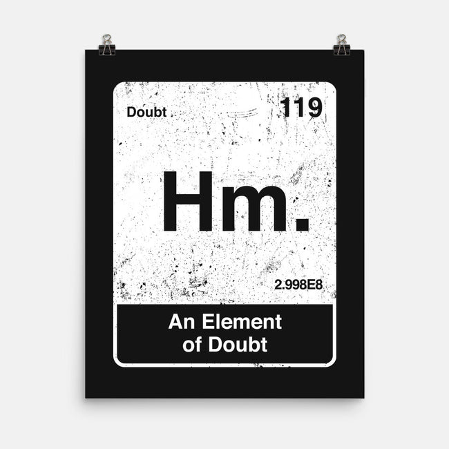 Hm An Element Of Doubt-None-Matte-Poster-rocketman_art