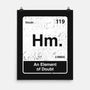 Hm An Element Of Doubt-None-Matte-Poster-rocketman_art