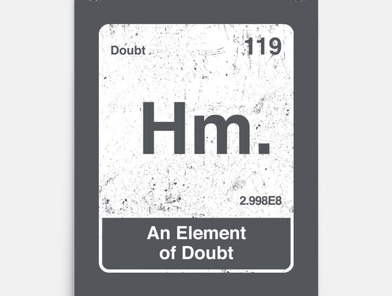 Hm An Element Of Doubt