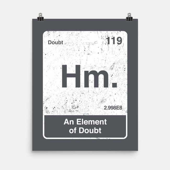 Hm An Element Of Doubt-None-Matte-Poster-rocketman_art