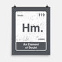 Hm An Element Of Doubt-None-Matte-Poster-rocketman_art