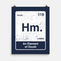 Hm An Element Of Doubt-None-Matte-Poster-rocketman_art
