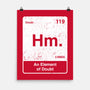 Hm An Element Of Doubt-None-Matte-Poster-rocketman_art