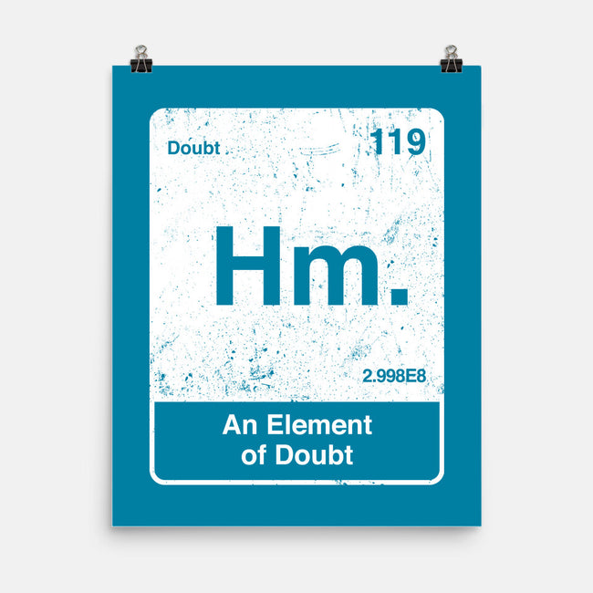 Hm An Element Of Doubt-None-Matte-Poster-rocketman_art