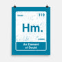 Hm An Element Of Doubt-None-Matte-Poster-rocketman_art