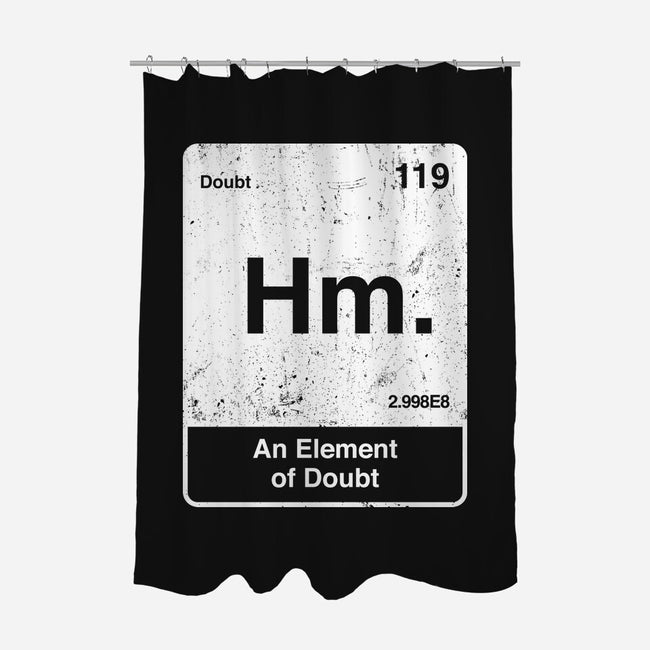 Hm An Element Of Doubt-None-Polyester-Shower Curtain-rocketman_art