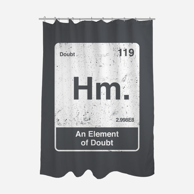 Hm An Element Of Doubt-None-Polyester-Shower Curtain-rocketman_art