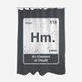 Hm An Element Of Doubt-None-Polyester-Shower Curtain-rocketman_art
