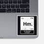 Hm An Element Of Doubt-None-Glossy-Sticker-rocketman_art