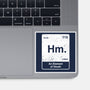 Hm An Element Of Doubt-None-Glossy-Sticker-rocketman_art