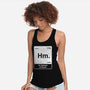 Hm An Element Of Doubt-Womens-Racerback-Tank-rocketman_art