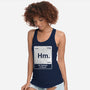 Hm An Element Of Doubt-Womens-Racerback-Tank-rocketman_art