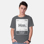 Hm An Element Of Doubt-Mens-Basic-Tee-rocketman_art