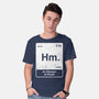 Hm An Element Of Doubt-Mens-Basic-Tee-rocketman_art