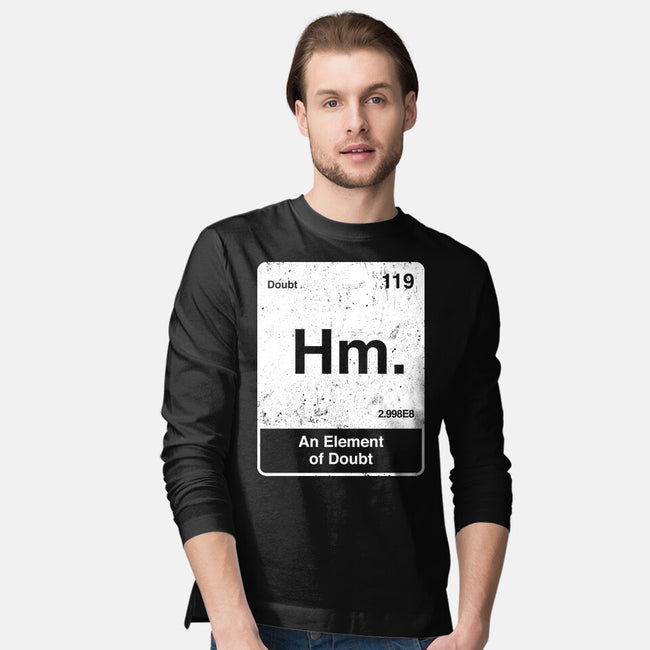 Hm An Element Of Doubt-Mens-Long Sleeved-Tee-rocketman_art