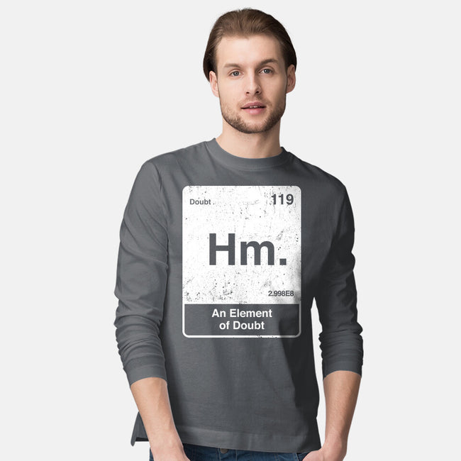 Hm An Element Of Doubt-Mens-Long Sleeved-Tee-rocketman_art